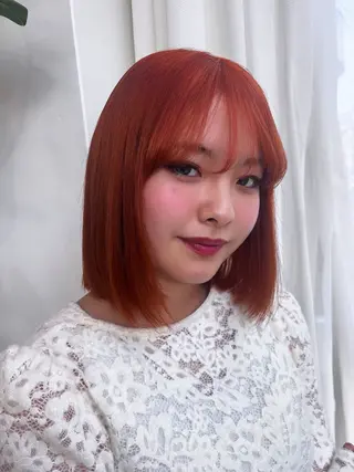 カラー ness 一花のヘアスタイル