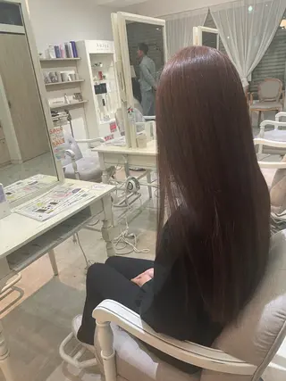 ロング 志賀 龍のヘアスタイル