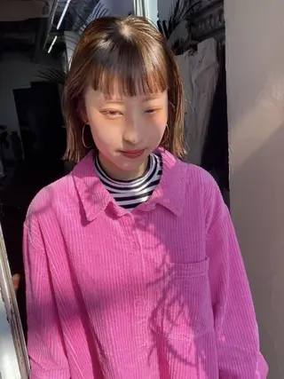 ミディアム カラー fin,怜哉 /イルミナカラーのヘアスタイル