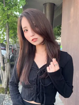 ロング 韓国ヘア/レイヤー /大嶽佑馬のヘアスタイル