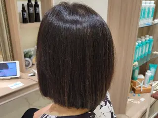 ミディアム 阪井 楓河のヘアスタイル