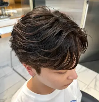 パーマ kearny 北千住所属・曲がる縮毛矯正 千咲斗のヘアスタイル