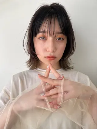 ミディアム ARCANA アルカナのヘアスタイル