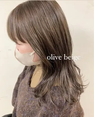 ミディアム カラー得意【梅田】 瀧本友梨乃のヘアスタイル