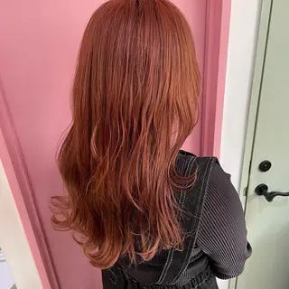 ロング カラー モデル募集中‎🤍 山崎妃香のヘアスタイル
