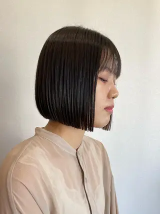 ショート ボブ/髪質改善/ soiナカジママドリのヘアスタイル