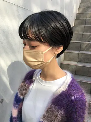 ショート renjishi所属・kaho.🌿 ショートヘア⭐️のヘアスタイル