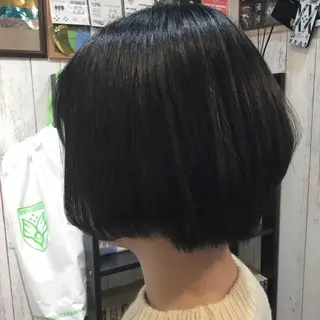 ショート カラー パーマ 金崎 新吾のヘアスタイル