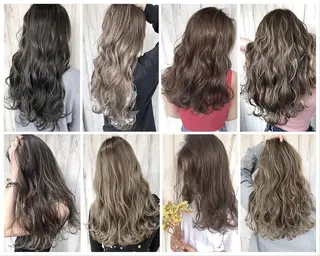 ロング カラー HAIR&MAKE.sia所属・心斎橋ボブ 好原良真のヘアスタイル