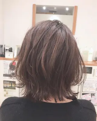 ミディアム アザマ　ヤスカツ _rosso 川口のヘアスタイル