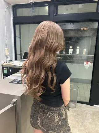 ロング カラー Ravo所属・キラ/ ブリーチモデル募集中のヘアスタイル