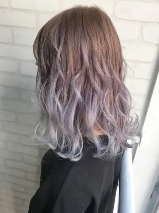 ミディアム カラー エクステの神様 ▫️原島ユウヤ▫️のヘアスタイル