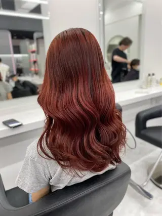 ロング 渋谷🥇透明感カラー 特化美容師のヘアスタイル