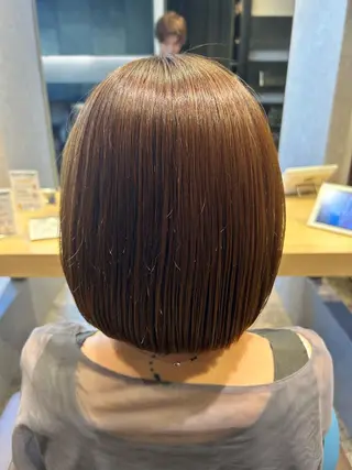 ショート Moana大宮店所属・石坂駿伍/縮毛矯正/ ストレート/髪質改善のヘアスタイル