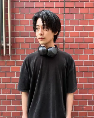 ミディアム メンズ メンズスタイリスト リュウジのヘアスタイル