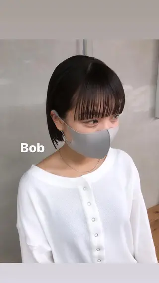 ショート カラー パーマ ヘアアレンジ BRUNTJET所属・MAEDA MADOKAのヘアスタイル