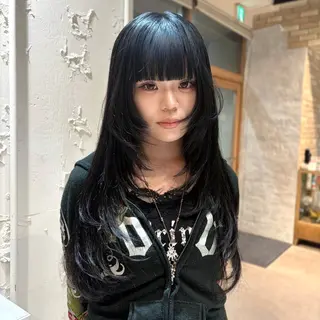 ロング 顔まわり♡レイヤー COCORO 🎀のネイルデザイン