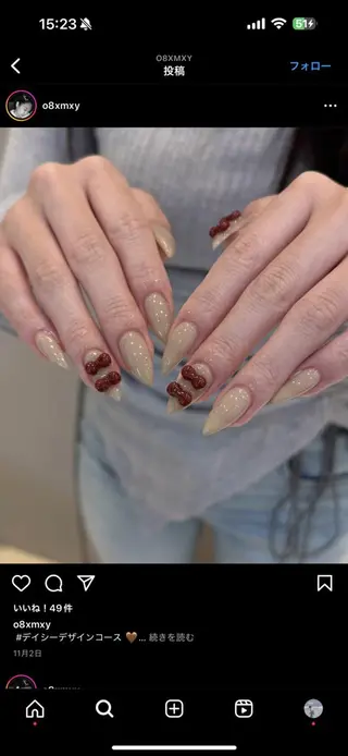 ネイル Luna スカルプ専門店のネイルデザイン