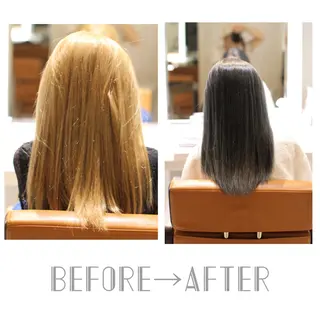 ロング カラー 縮毛矯正＆髪質改善特化型サロン所属・髪質改善＆縮毛矯正 三上大地のヘアスタイル