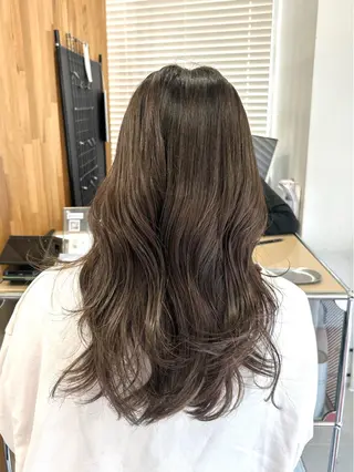 セミロング 韓国ヘア ‎🤍KANA🎀のヘアスタイル