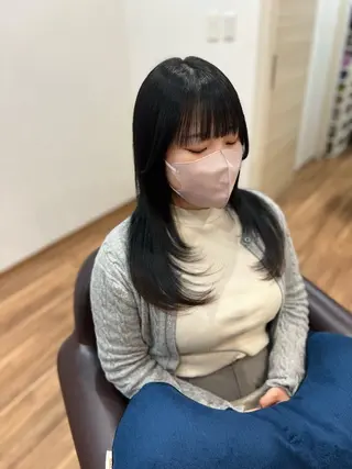 ロング Limb所属・\カットモデル募集/ 🎀上野 真桜🎀のヘアスタイル