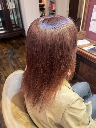 セミロング カラー 【jam】横山 真優華のヘアスタイル