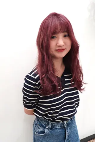 ロング カラー パーマ ⭐️ボブ/ショート りゅうしんのヘアスタイル