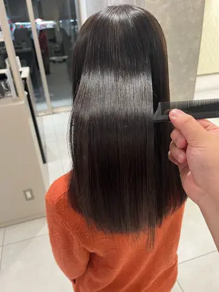 ロング 吹田 駿 髪質改善縮毛矯正のヘアスタイル