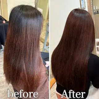 ロング 【艶ヘア】 どうまえのヘアスタイル