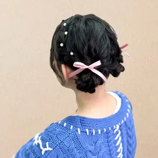 ヘアアレンジ 似合わせヘアメイク 💐オダギリチアキのヘアスタイル
