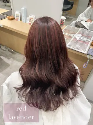 セミロング カラー Zina【梅田】 /田中 沙弥のヘアスタイル