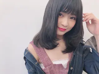 カラー ✨️美髪矯正×似合わ せ艶カラー✨藤田透のヘアスタイル