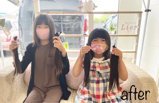 ロング ヘアー    アンド  フェイス  Lien所属・橋口 千裕のヘアスタイル