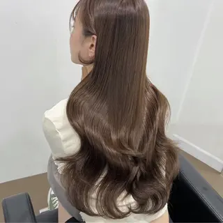 カラー Lab.by ioe所属・吉田勇人/ブリーチ なしダブルカラー🩵のヘアスタイル
