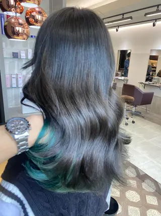 ミディアム カラー jill by gisel＿奥家のヘアスタイル