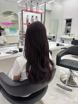 ロング カラー 🤍レイヤー/顔周り 暖色hirari🤍のヘアスタイル
