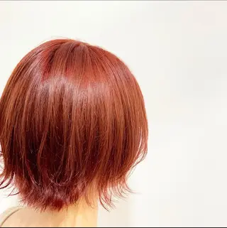 ショート カラー あべ ゆうかのヘアスタイル