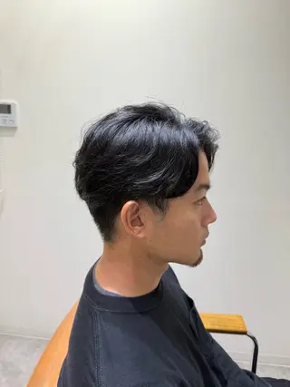 ミディアム パーマ メンズ 【good!】所属・メンズ特化 阿久津のヘアスタイル