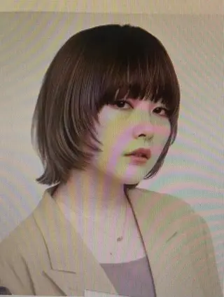ショート 佐山 聖玲奈のヘアスタイル