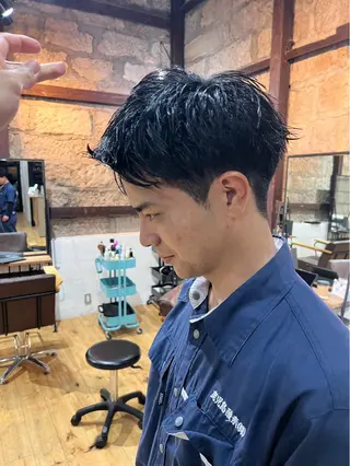 メンズ 來 和生のヘアスタイル
