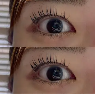 マツエク・マツパ 桑田 新菜のヘアスタイル