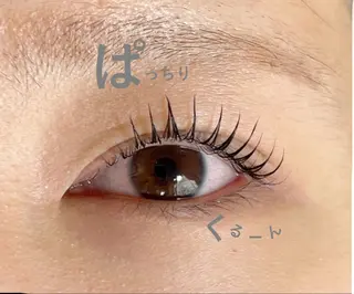 マツエク・マツパ ♾nail 恵美のマツエク・マツパデザイン