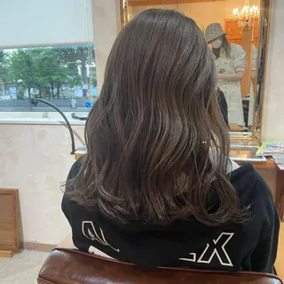 セミロング 🌼RIKA🌼レデ ィース専門💖のヘアスタイル
