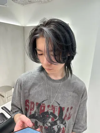 ショート カラー パーマ ヘアアレンジ メンズ キッズ 🌟代表 Yuito🌟のヘアスタイル