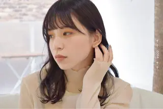 ミディアム タカハシ ハヤトのヘアスタイル