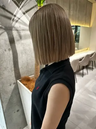 ミディアム ✨髪質改善特化✨副 店長椎葉信乃介のヘアスタイル