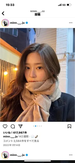 カラー 🤍ベージュ/透明感 韓国ヘア/まりん🤍のヘアスタイル