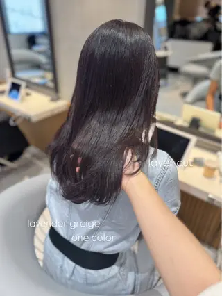 セミロング カラー Lond Bloom所属・🎀はるか ショート カットモデル募集🎀のヘアスタイル