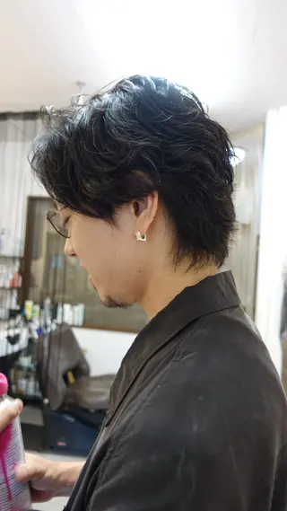 メンズ マツザキ メグミのヘアスタイル
