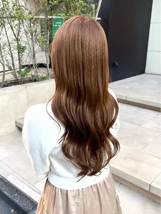 ロング カラー 美髪✨モテ髪♥️ お任せください！のヘアスタイル